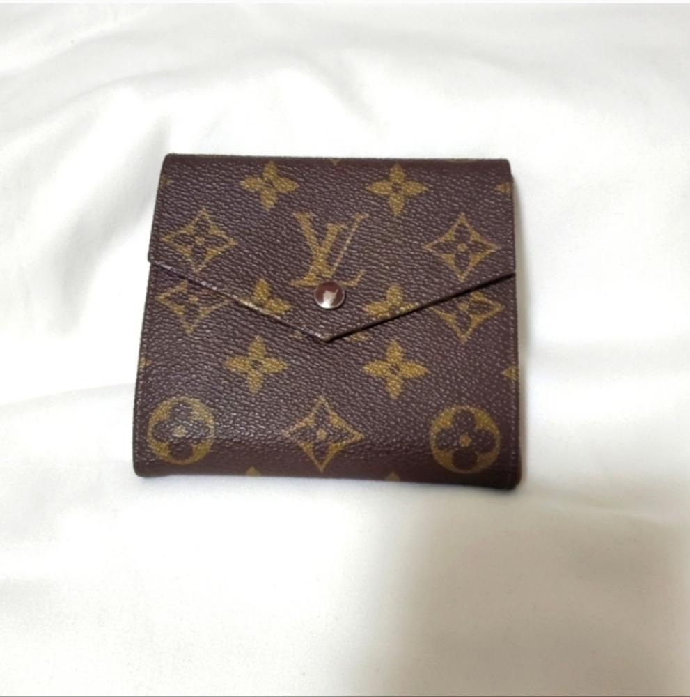 Louis Vuitton Monogram Trifold Envelope Wallet Vintage France
